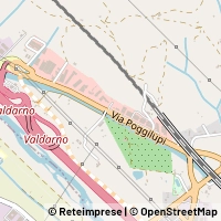 Map Terranuova Bracciolini