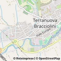 Map Terranuova Bracciolini