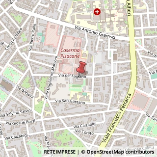 Mappa Via del Fagiano, 64, 57125 Livorno, Livorno (Toscana)
