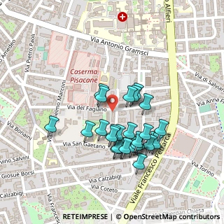 Mappa Via Ernesto Manasse, 57125 Livorno LI, Italia (0.2037)