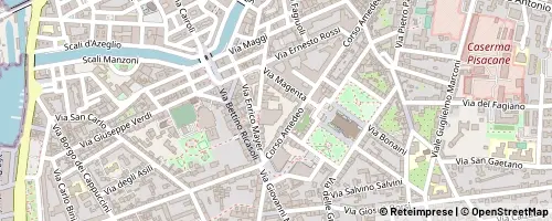 Mappa Livorno