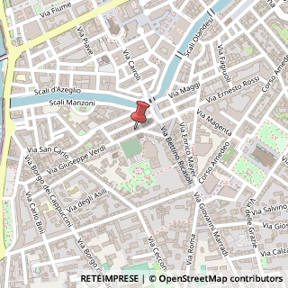 Mappa Via Giuseppe Verdi, 22, 57126 Livorno, Livorno (Toscana)