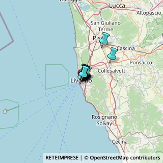 Mappa Via Enrico Mayer, 57125 Livorno LI, Italia (2.975)