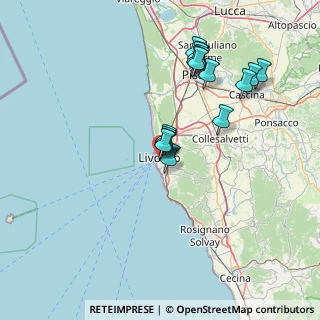 Mappa Via Enrico Mayer, 57125 Livorno LI, Italia (14.38688)