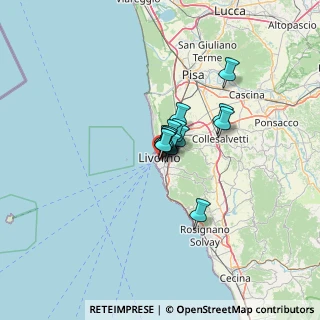 Mappa Via Enrico Mayer, 57125 Livorno LI, Italia (6.01286)