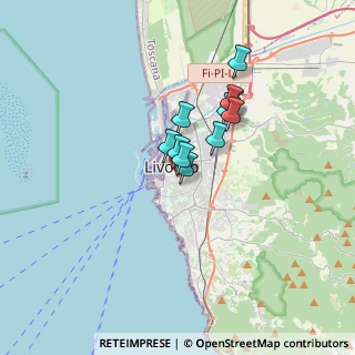 Mappa Via Enrico Mayer, 57125 Livorno LI, Italia (2.32091)