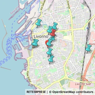 Mappa Via Enrico Mayer, 57125 Livorno LI, Italia (0.68909)