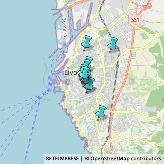 Mappa Via Enrico Mayer, 57125 Livorno LI, Italia (0.81727)