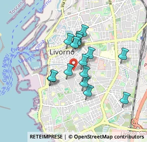 Mappa Via Enrico Mayer, 57125 Livorno LI, Italia (0.69313)