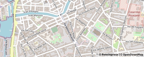 Mappa Livorno