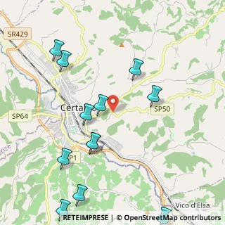 Mappa Certaldo, 50052 Certaldo FI, Italia (2.78077)