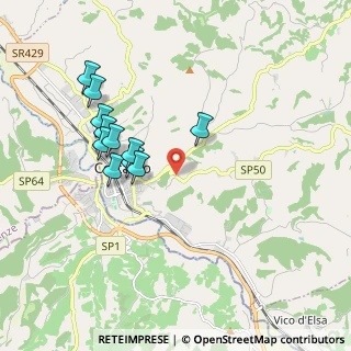 Mappa Certaldo, 50052 Certaldo FI, Italia (1.82455)