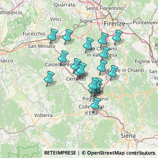 Mappa Certaldo, 50052 Certaldo FI, Italia (11.50263)