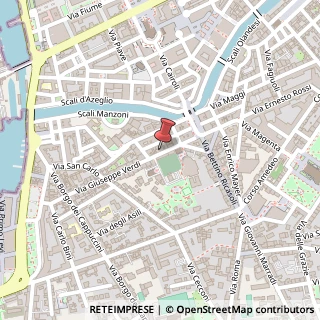 Mappa Via Giuseppe Verdi, 34, 57126 Livorno, Livorno (Toscana)