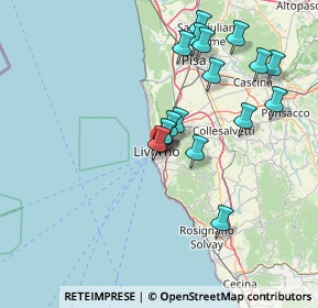 Mappa Corso Amedeo, 57125 Livorno LI, Italia (14.50353)