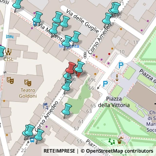 Mappa Corso Amedeo, 57125 Livorno LI, Italia (0.088)
