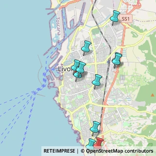 Mappa Corso Amedeo, 57125 Livorno LI, Italia (2.09636)