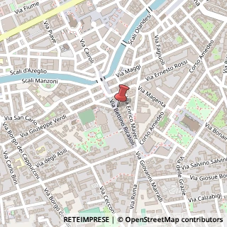 Mappa Via Ricasoli, 63, 57125 Livorno, Livorno (Toscana)