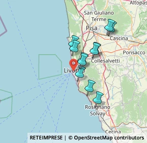 Mappa Scali Lena Adriano Novi, 57126 Livorno LI, Italia (10.88909)