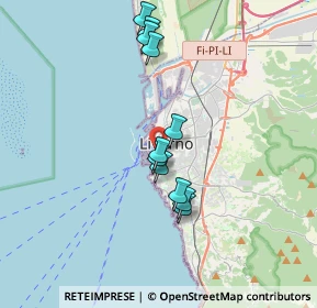 Mappa Scali Lena Adriano Novi, 57126 Livorno LI, Italia (3.19)