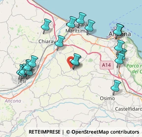 Mappa 60020 Agugliano AN, Italia (9.23)