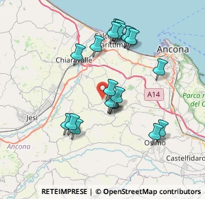 Mappa 60020 Agugliano AN, Italia (7.007)