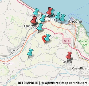 Mappa 60020 Agugliano AN, Italia (7.908)