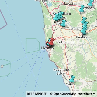 Mappa Viale Guglielmo Marconi, 57125 Livorno LI, Italia (19.776)