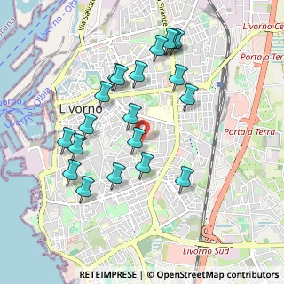 Mappa Viale Guglielmo Marconi, 57125 Livorno LI, Italia (0.9875)