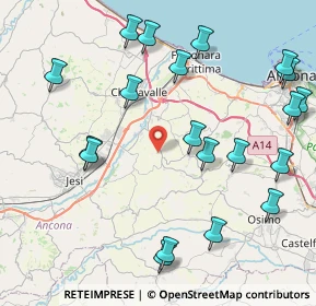 Mappa Contrada Colonne, 60020 Agugliano AN, Italia (10.2155)