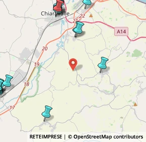 Mappa Contrada Colonne, 60020 Agugliano AN, Italia (7.191)