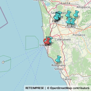 Mappa Via Giuseppe Verdi, 57126 Livorno LI, Italia (17.56071)
