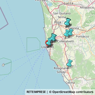 Mappa Via Crimea, 57126 Livorno LI, Italia (11.62)