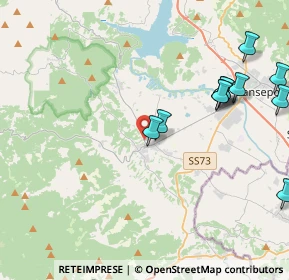 Mappa Via Ponte dei Sospiri, 52031 Anghiari AR, Italia (5.36167)