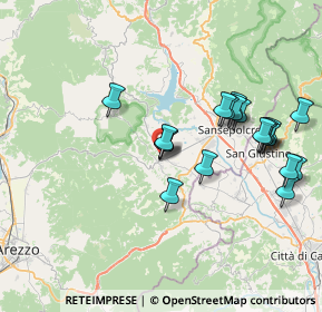 Mappa Via Ponte dei Sospiri, 52031 Anghiari AR, Italia (7.782)