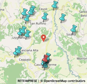 Mappa Via Capannacce, 56035 Casciana Terme Lari PI, Italia (2.3825)