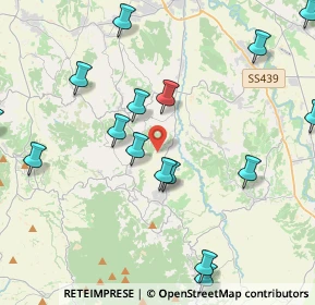 Mappa Via Capannacce, 56035 Casciana Terme Lari PI, Italia (5.8185)