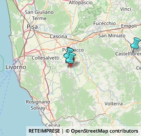 Mappa Via Capannacce, 56035 Casciana Terme Lari PI, Italia (28.50182)