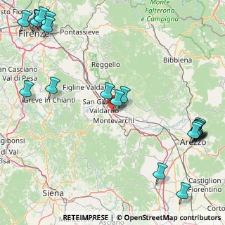 Mappa Via 3a strada Poggilupi, 52028 Terranuova Bracciolini AR, Italia (25.838)