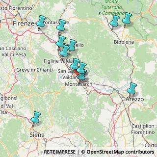 Mappa Via 3a strada Poggilupi, 52028 Terranuova Bracciolini AR, Italia (15.98)