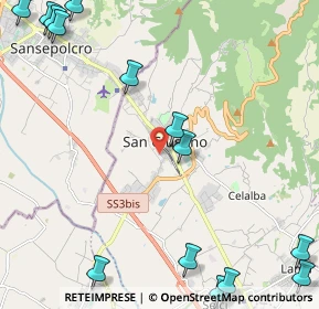 Mappa Via Antonio Fogazzaro, 06016 San Giustino PG, Italia (3.42643)