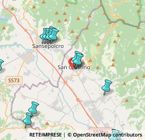 Mappa Via Antonio Fogazzaro, 06016 San Giustino PG, Italia (5.19867)