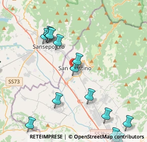 Mappa Via Antonio Fogazzaro, 06016 San Giustino PG, Italia (5.62563)