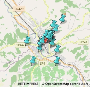 Mappa Via G.Mazzini, 50052 Certaldo FI, Italia (0.9555)