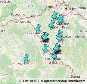 Mappa Via G.Mazzini, 50052 Certaldo FI, Italia (10.5645)