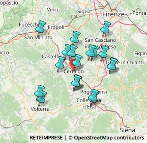 Mappa Via G.Mazzini, 50052 Certaldo FI, Italia (12.22842)