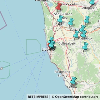 Mappa Via Filippo Venuti, 57125 Livorno LI, Italia (19.50733)