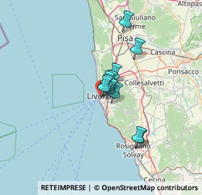 Mappa Via Don Giov Batt Quilici, 57126 Livorno LI, Italia (8.40273)