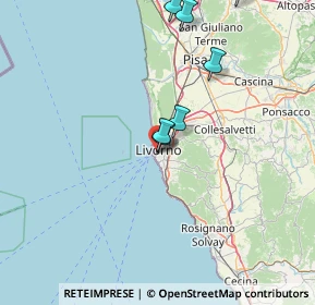 Mappa Via Don Giov Batt Quilici, 57126 Livorno LI, Italia (41.90357)