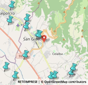Mappa Via S. Anastasio, 06016 San Giustino PG, Italia (3.06154)